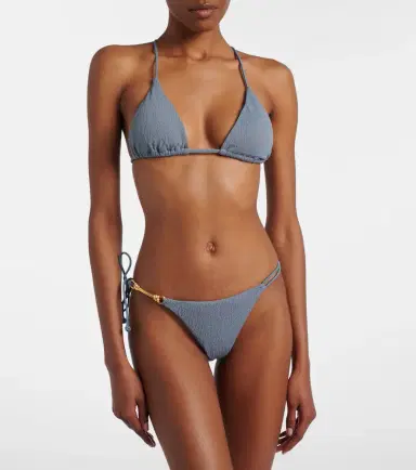 ViX Paula Hermanny Nika embellished triangle bikini top | Thumbnail 4