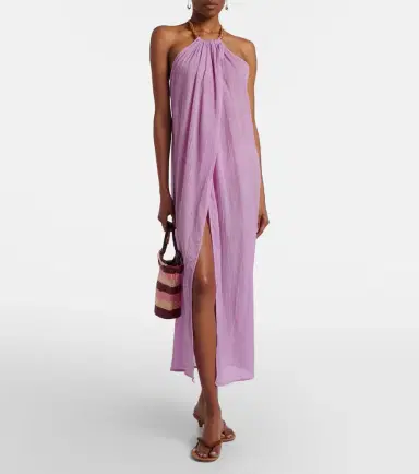 ViX Paula Hermanny Cloe beaded cotton beach cover-up | Thumbnail 4 ViX Paula Hermanny Cloe beaded cotton beach cover-up | Thumbnail 4
