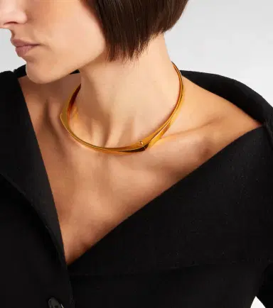 Toteme Signature 18kt gold-plated necklace | Thumbnail 4