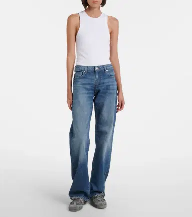 7 For All Mankind Low straight jeans | Thumbnail 7 7 For All Mankind Low straight jeans | Thumbnail 7