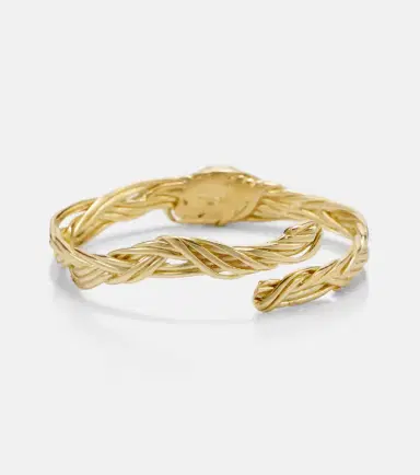 Ysso Delphi 24kt gold-plated bangle | Thumbnail 2