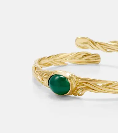 Ysso Delphi 24kt gold-plated bangle | Thumbnail 3