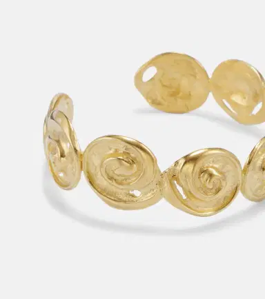 Ysso Cote 24kt gold-plated cuff bracelet | Thumbnail 2