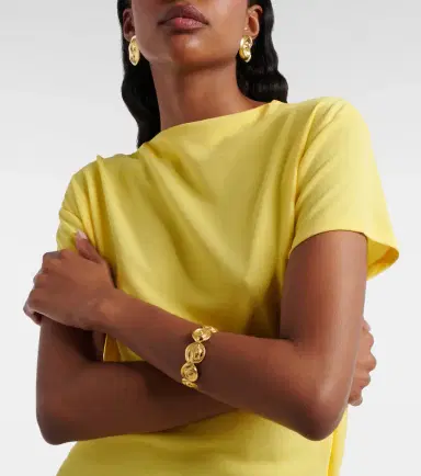 Ysso Cote 24kt gold-plated cuff bracelet | Thumbnail 5