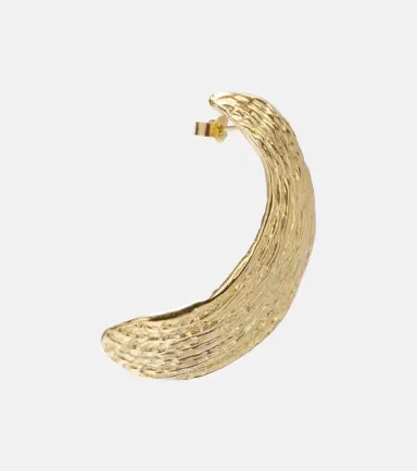 Ysso Broken Shell 24kt gold-plated earrings | Thumbnail 2