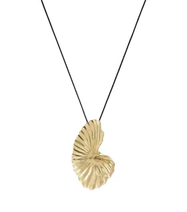 Ysso Birth of Venus gold-plated pendant necklace | Thumbnail 1