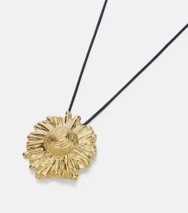 Ysso Ilios 24kt gold-plated pendant necklace | Thumbnail 2