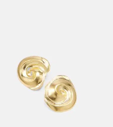 YSSO Cote 24kt gold-plated earrings | Thumbnail 4 YSSO Cote 24kt gold-plated earrings | Thumbnail 4