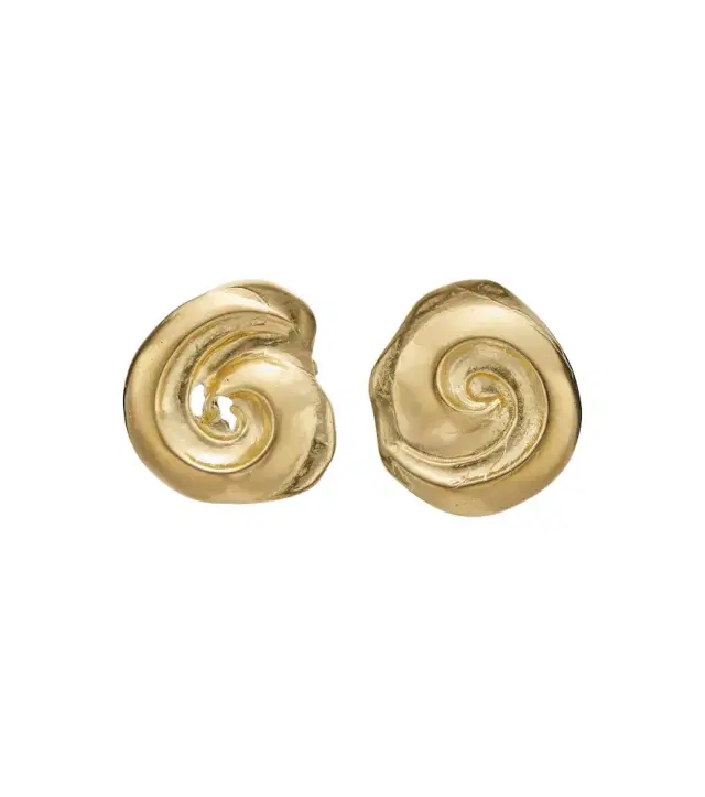 Ysso Cote 24kt gold-plated earrings
