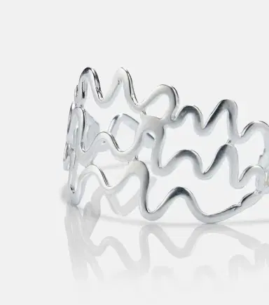 Ysso Shore silver-plated cuff bracelet | Thumbnail 2