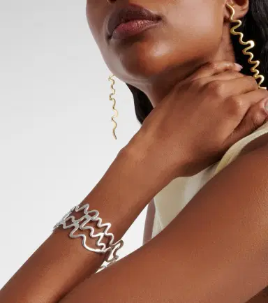 Ysso Shore silver-plated cuff bracelet | Thumbnail 4
