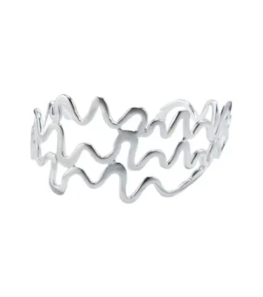 Ysso Shore silver-plated cuff bracelet | Thumbnail 1