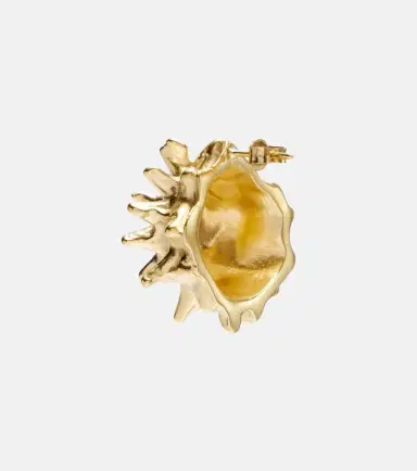 Ysso Sea Urchin 24kt gold-plated earrings | Thumbnail 4