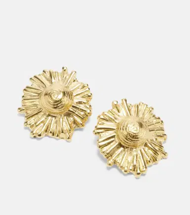 Ysso Ilios 24kt gold-plated earrings | Thumbnail 2