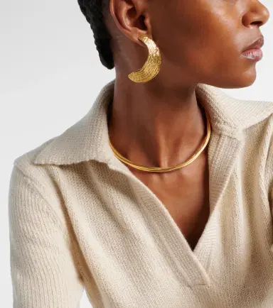 Ysso Lydia 24kt gold-plated choker | Thumbnail 4