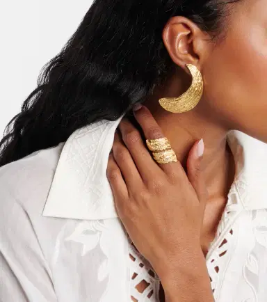 Ysso Aella 24kt gold-plated ring | Thumbnail 5