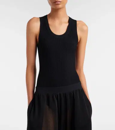 Alaïa Alaïa Ribbed-knit bodysuit | Thumbnail 6