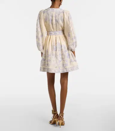 Zimmermann Indra floral linen minidress | Thumbnail 5