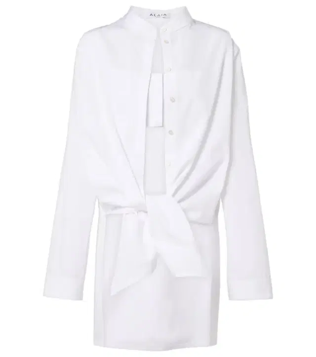 Alaia Alaïa Cotton poplin blouse
