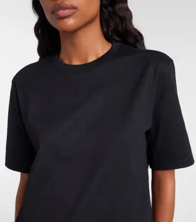 Alaïa Alaïa Peplum cotton jersey T-shirt | Thumbnail 4