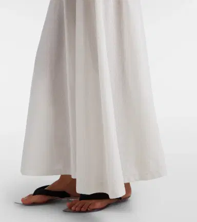 Alaïa Alaïa Cotton-blend crêpe maxi dress | Thumbnail 2