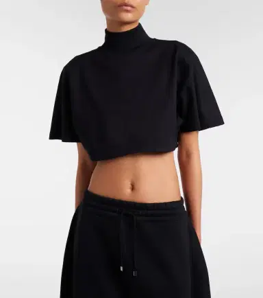 Alaia Alaïa Cotton jersey T-shirt | Thumbnail 2