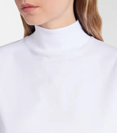 Alaïa Alaïa Cotton jersey T-shirt | Thumbnail 3 Alaïa Alaïa Cotton jersey T-shirt | Thumbnail 3