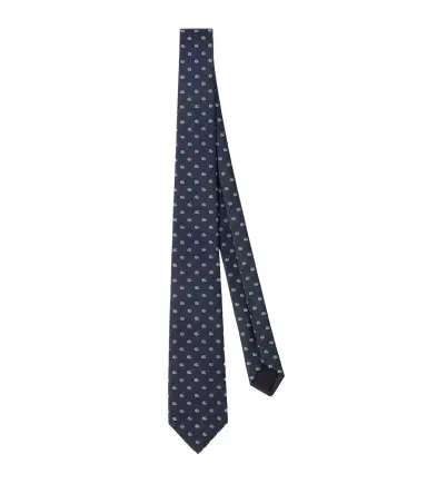 Gucci Double G silk jacquard tie | Thumbnail 1