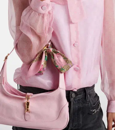 Gucci GG Flora silk twill scarf | Thumbnail 4