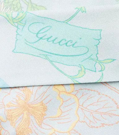 Gucci Flora silk twill scarf | Thumbnail 3