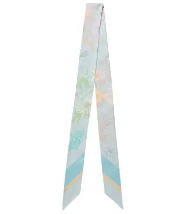 Gucci Flora silk twill scarf | Thumbnail 1