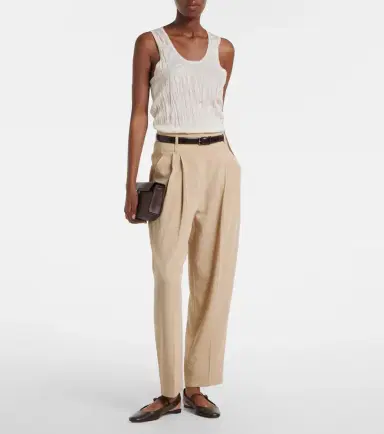 TOTEME Draped balloon pants | Thumbnail 3