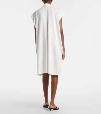 TOTEME Cotton jersey shirt dress | Thumbnail 4 TOTEME Cotton jersey shirt dress | Thumbnail 4