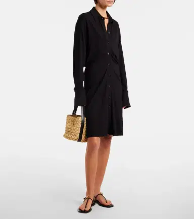 TOTEME Jersey shirt dress | Thumbnail 4