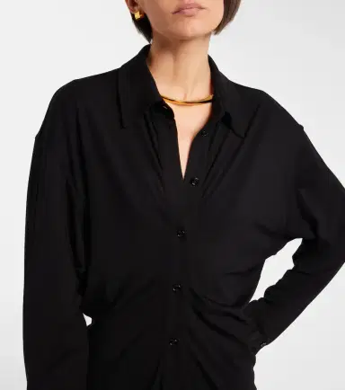 TOTEME Jersey shirt dress | Thumbnail 5