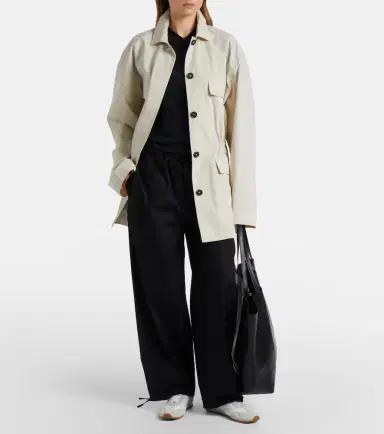 TOTEME Cotton-blend jacket | Thumbnail 3 TOTEME Cotton-blend jacket | Thumbnail 3