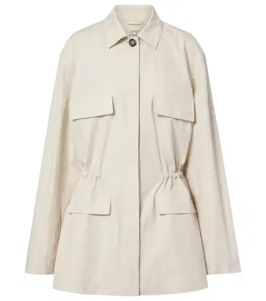 TOTEME Cotton-blend jacket | Thumbnail 1 TOTEME Cotton-blend jacket | Thumbnail 1