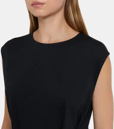 TOTEME Gathered cotton jersey midi dress | Thumbnail 5 TOTEME Gathered cotton jersey midi dress | Thumbnail 5