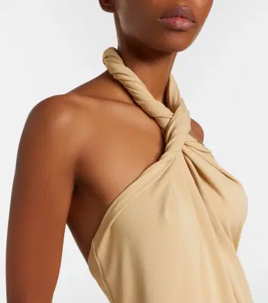 TOTEME Halterneck jersey top | Thumbnail 3