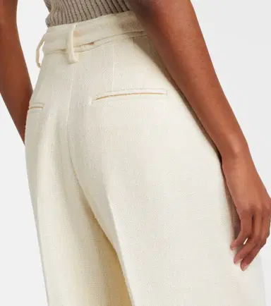 Gabriela Hearst Norman belted silk and wool wide-leg pants | Thumbnail 5 Gabriela Hearst Norman belted silk and wool wide-leg pants | Thumbnail 5
