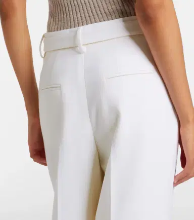Gabriela Hearst Norman belted virgin wool wide-leg pants | Thumbnail 5 Gabriela Hearst Norman belted virgin wool wide-leg pants | Thumbnail 5