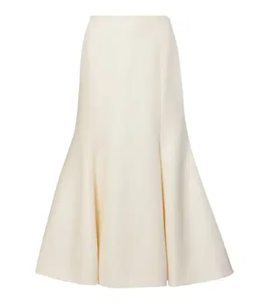Gabriela Hearst Patterson silk and wool midi skirt | Thumbnail 1