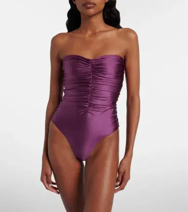 JADE SWIM Yara ruched swimsuit | Thumbnail 4 JADE SWIM Yara ruched swimsuit | Thumbnail 4