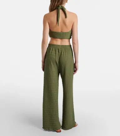 Jade Swim Amaya sheer wide-leg pants | Thumbnail 3