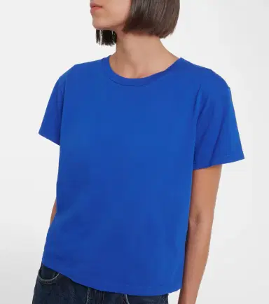 Agolde Cotton jersey T-shirt | Thumbnail 4