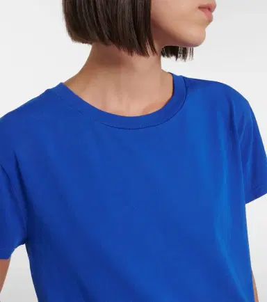 Agolde Cotton jersey T-shirt | Thumbnail 6