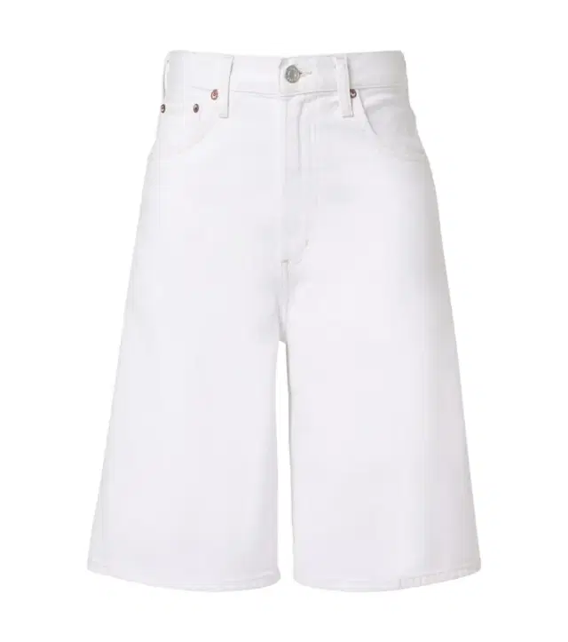 Agolde Nolan denim Bermuda shorts