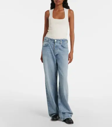 AGOLDE Low Slung Baggy wide-leg jeans | Thumbnail 4