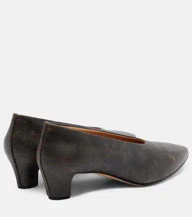Calvin Klein Collection Bri leather pumps | Thumbnail 4