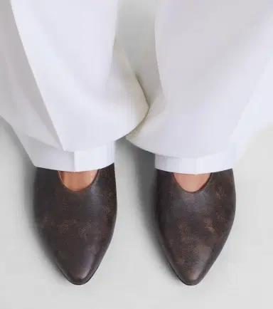 Calvin Klein Collection Bri leather pumps | Thumbnail 5